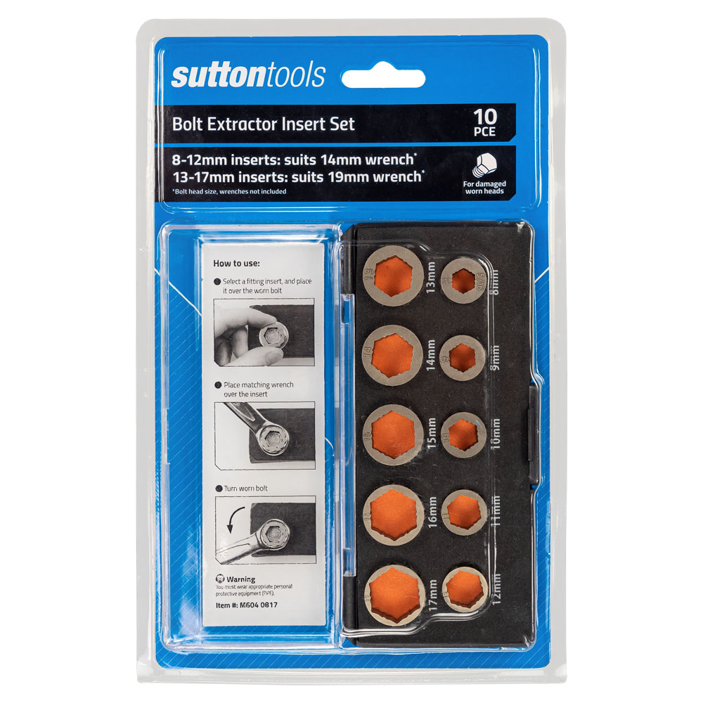 Sutton screw outlet extractor set